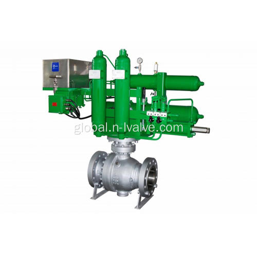 Trunnion Ball Valve Pneumatic Actuated Trunnion Mounted Ball Valve Supplier